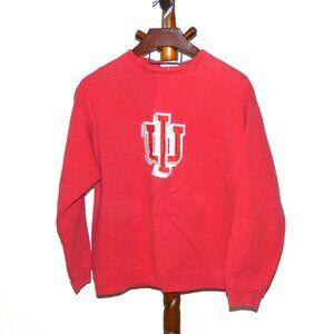 Indiana University IU Hoosiers Team Edition Pullover Crewneck Sweatshirt Size Lg